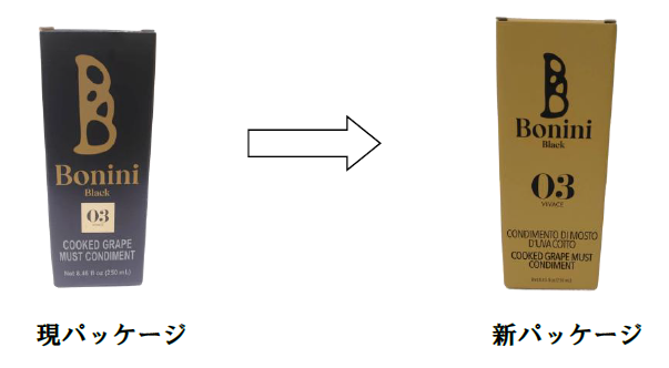 ボニーニ新パッケージ